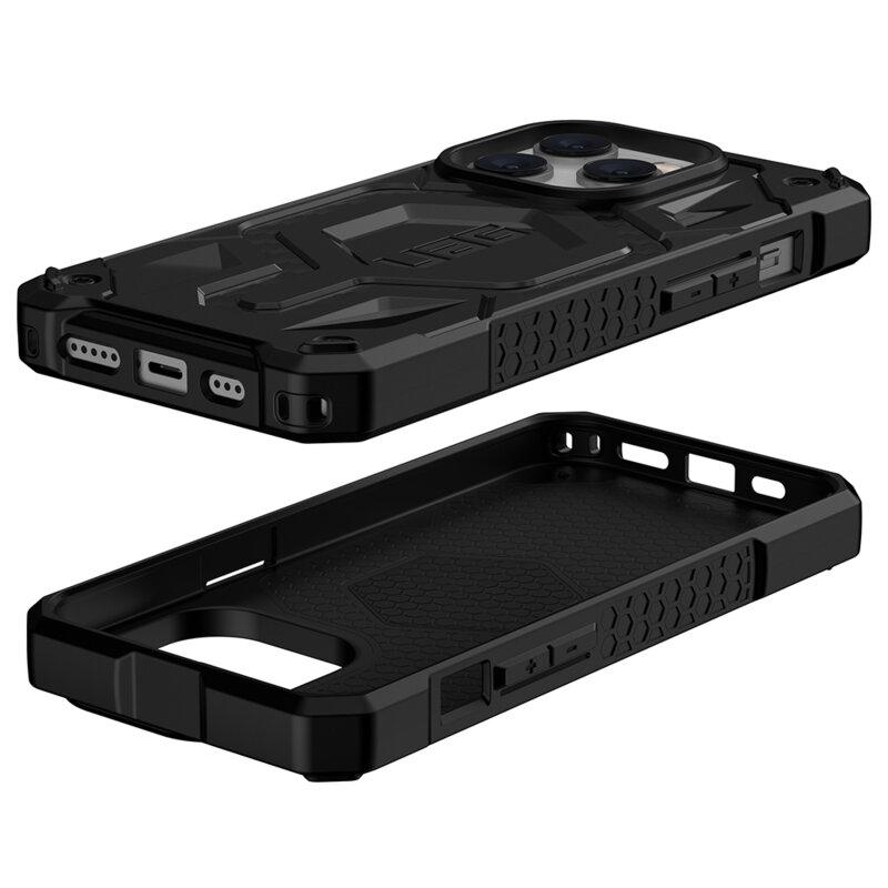 Husa iPhone 14 Pro UAG Monarch Pro MagSafe, fibra de carbon