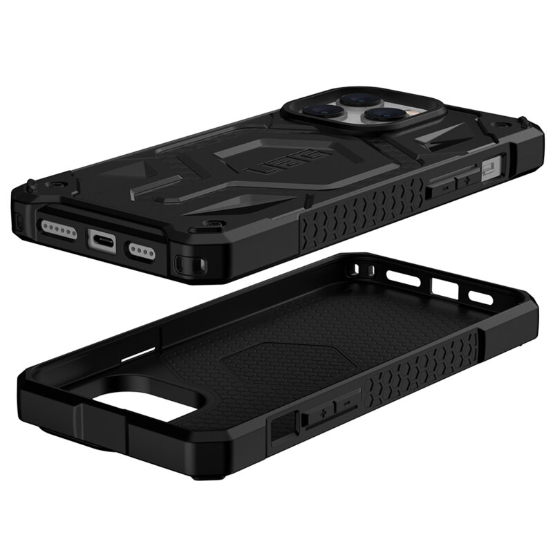 Husa iPhone 14 Pro Max UAG Monarch Pro MagSafe, fibra de carbon