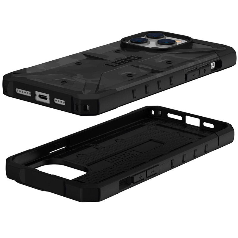 Husa iPhone 14 Pro Max antisoc UAG Pathfinder SE, midnight camo