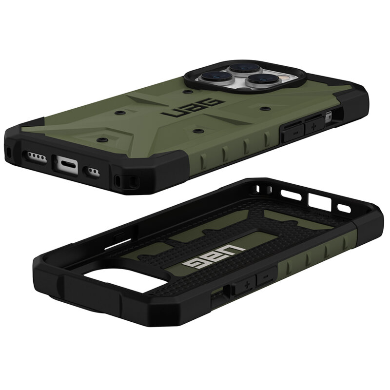 Husa iPhone 14 Pro antisoc UAG Pathfinder, verde