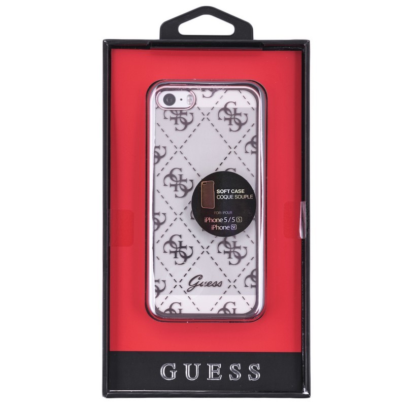 Bumper Iphone SE, 5, 5S Guess - Rose Gold GUHCPSETR4GRG