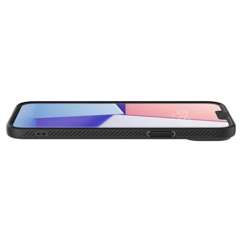 Husa iPhone 14 Spigen Liquid Air, negru