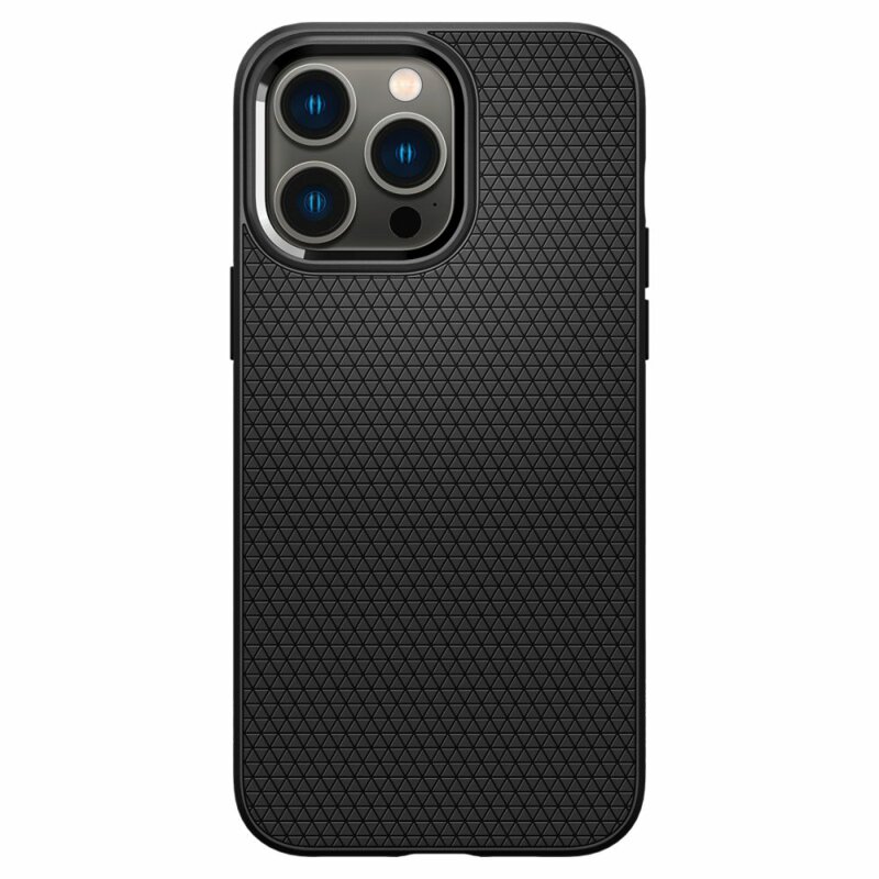 Husa iPhone 14 Pro Max Spigen Liquid Air, negru