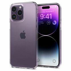 Husa iPhone 14 Pro Spigen Liquid Crystal, transparenta
