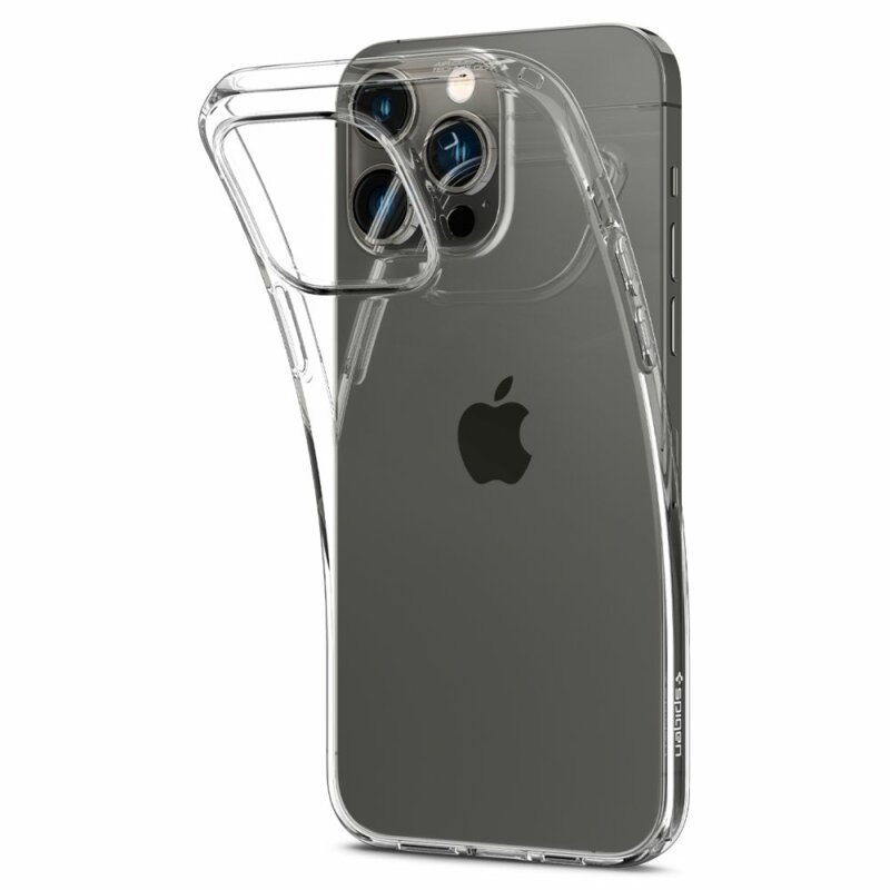 Husa iPhone 14 Pro Spigen Liquid Crystal, transparenta