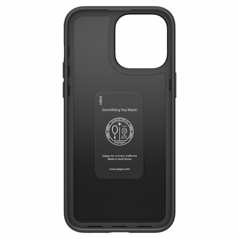 Husa iPhone 14 Pro Max Spigen Thin Fit, negru