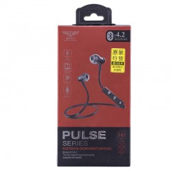 Casti In-Ear Bluetooth Cu Microfon Ikaku Pulse Series - Black