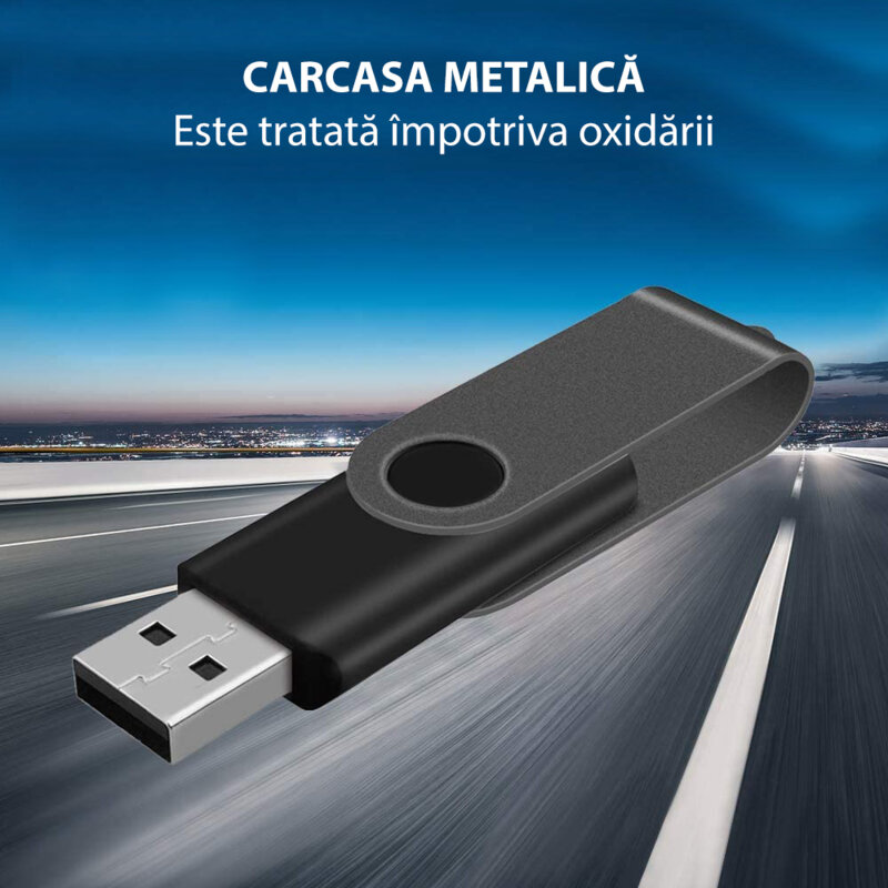 Stick de memorie USB 2.0 16 GB Imro Axis, albastru