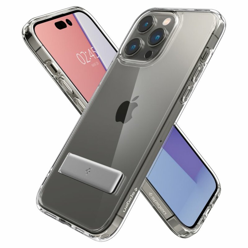 Husa transparenta iPhone 14 Pro Max Spigen Ultra Hybrid S, clear