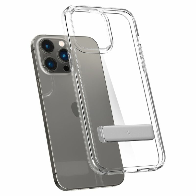 Husa transparenta iPhone 14 Pro Max Spigen Ultra Hybrid S, clear