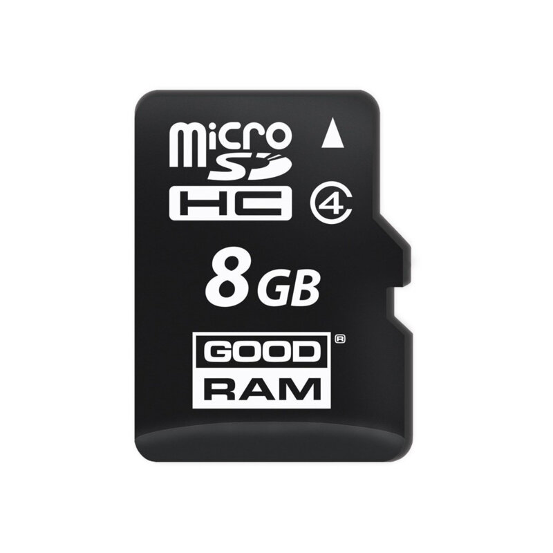 Card de memorie Class 4 MicroSDHC 8 GB Goodram + Adaptor SD
