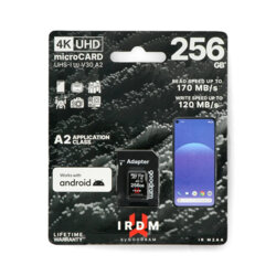 Card de memorie 256GB GoodRam IRDM IR M2AAA + adaptor SD