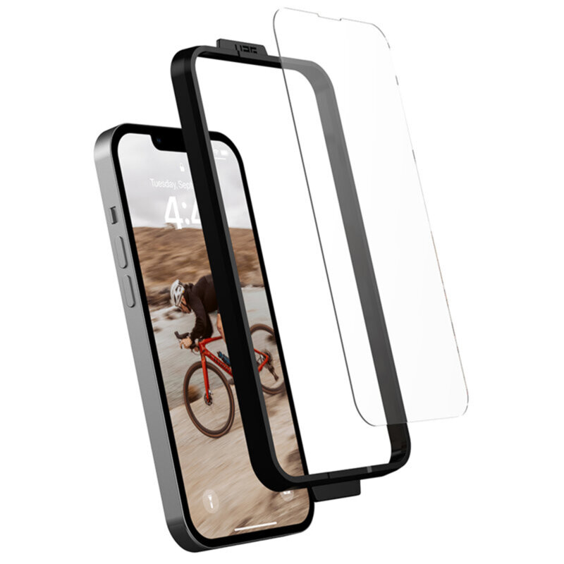 Folie sticla iPhone 13 UAG Glass Shield, clear