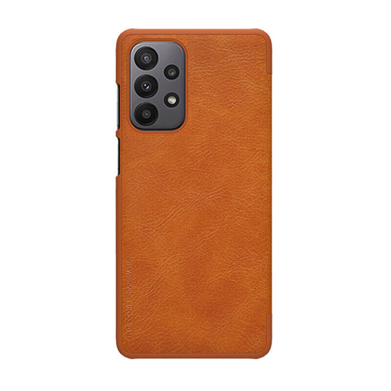 Husa Samsung Galaxy A23 5G Nillkin QIN Leather, maro