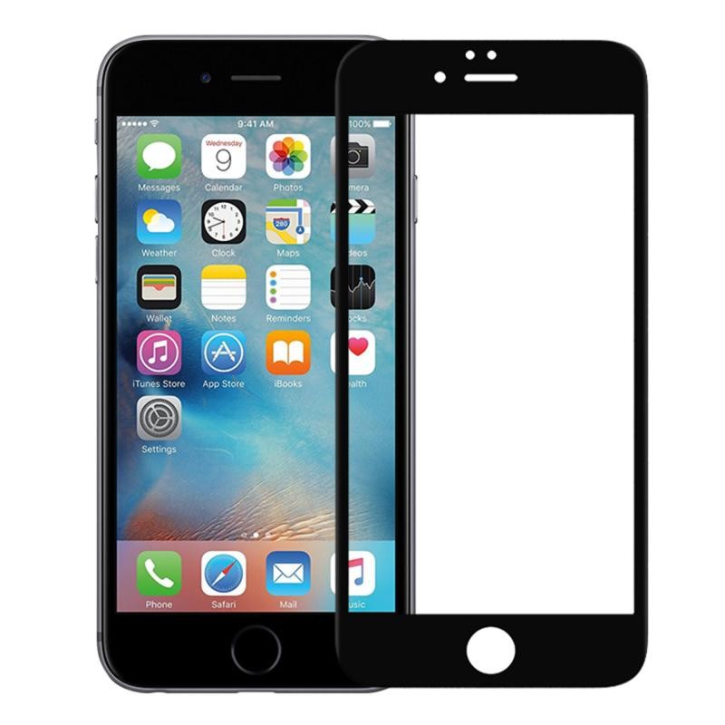 Folie Protectie iPhone 6 Plus, 6S Plus 3D - Negru