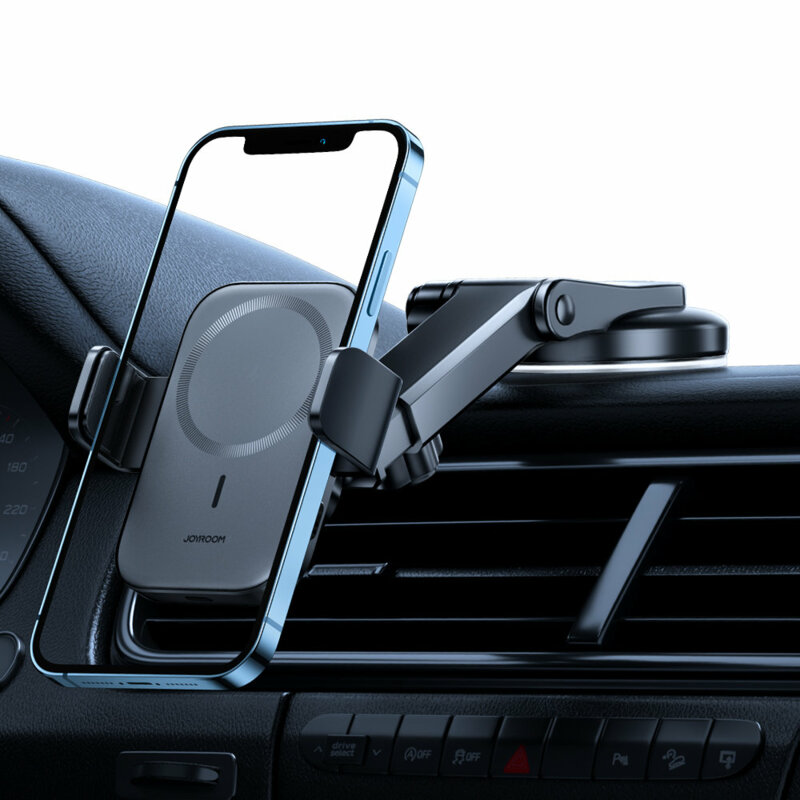 Suport auto iPhone cu incarcare wireless JoyRoom, JR-ZS295