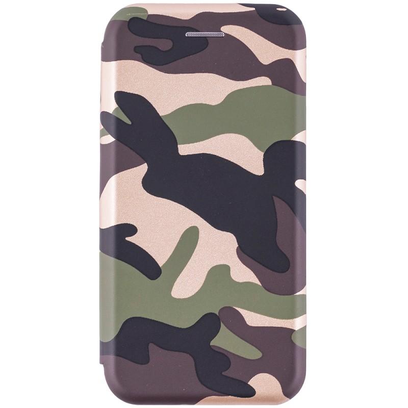 Husa iPhone 6, 6S Flip Magnet Book Type - Camouflage
