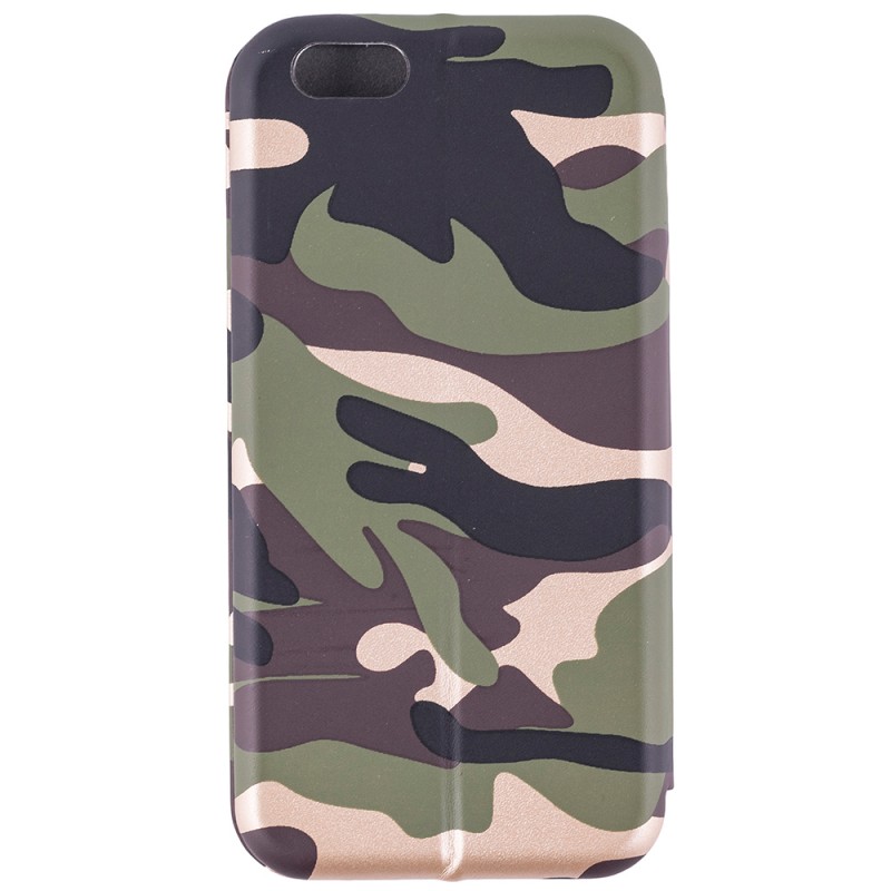 Husa iPhone 6, 6S Flip Magnet Book Type - Camouflage