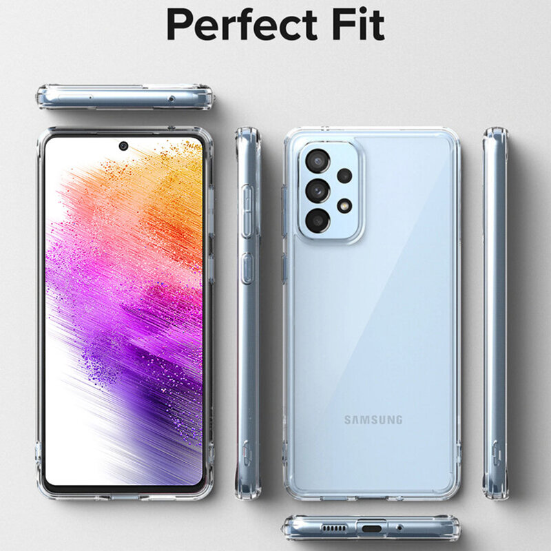 Husa Samsung Galaxy A73 5G Ringke Fusion, transparenta