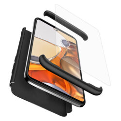[Pachet 360°] Husa + Folie Xiaomi 11T Pro GKK Original - Negru