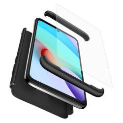 [Pachet 360°] Husa + Folie Xiaomi Redmi 10 GKK Original - Negru