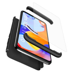 [Pachet 360°] Husa + folie Xiaomi Redmi Note 11 Pro 4G GKK Original, negru