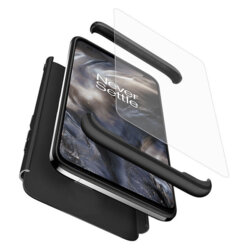 [Pachet 360°] Husa + Folie OnePlus Nord 5G GKK Original - Negru