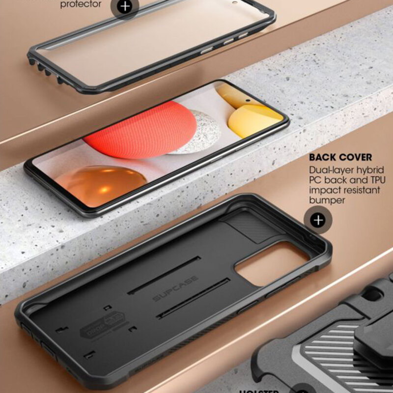 Husa Samsung Galaxy A53 5G Supcase Unicorn Beetle Pro, negru