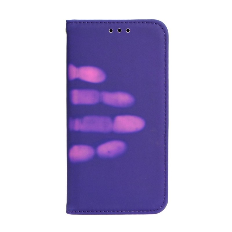 Husa Thermo Book Huawei P9 Lite 2017, P8 Lite 2017 - Violet