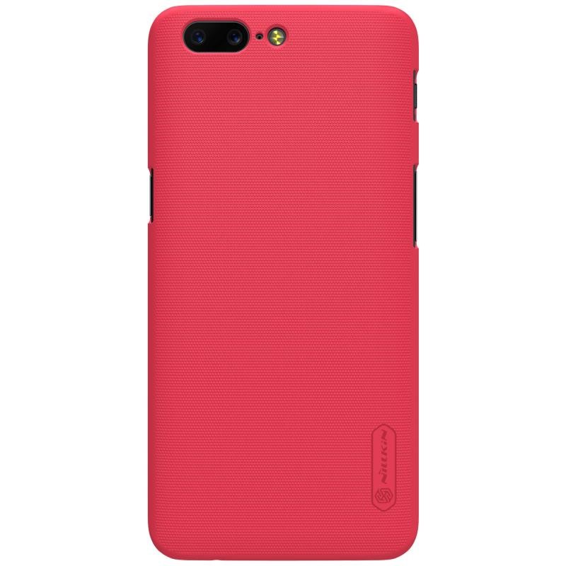 Husa OnePlus 5 Nillkin Frosted Red