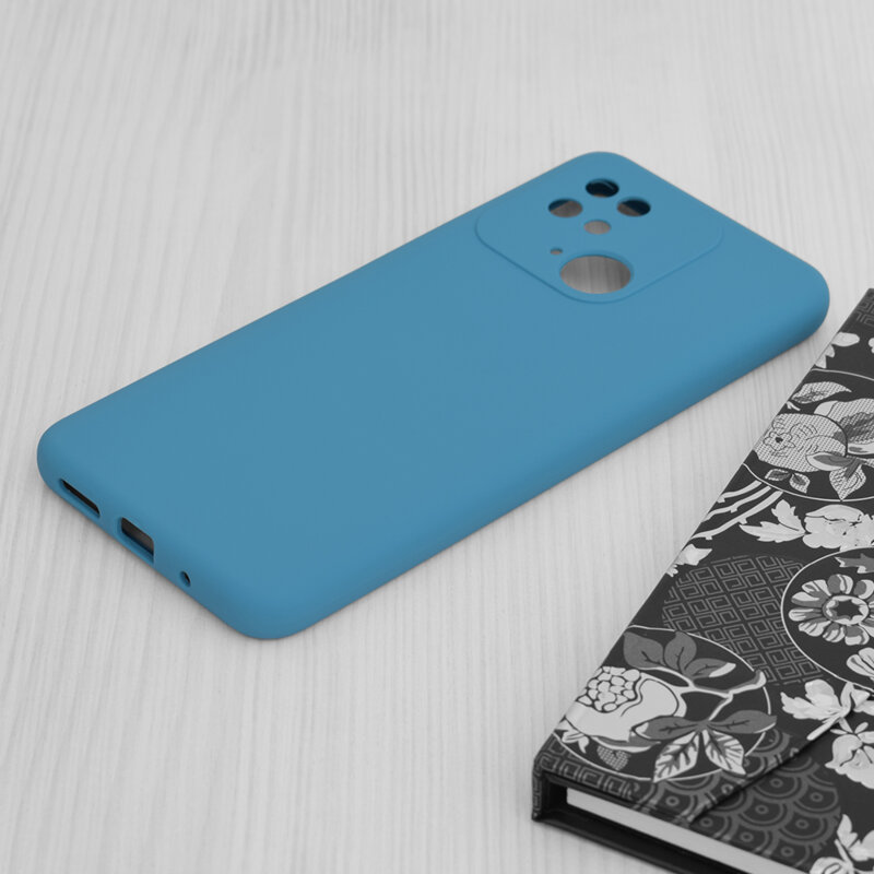 Husa Xiaomi Redmi 10C Techsuit Soft Edge Silicone, albastru
