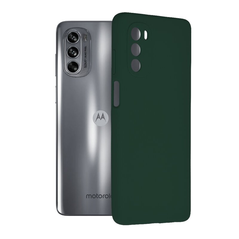 Husa Motorola Moto G62 5G Techsuit Soft Edge Silicone, verde