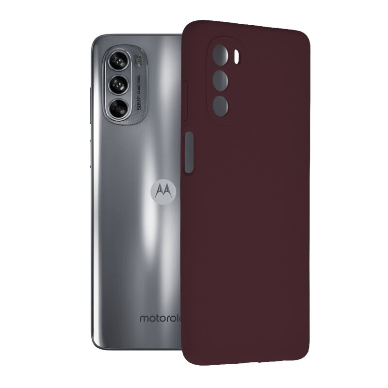 Husa Motorola Moto G62 5G Techsuit Soft Edge Silicone, violet
