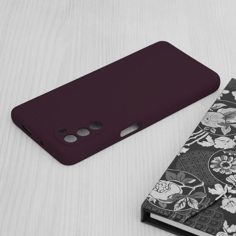 Husa Motorola Moto G62 5G Techsuit Soft Edge Silicone, violet