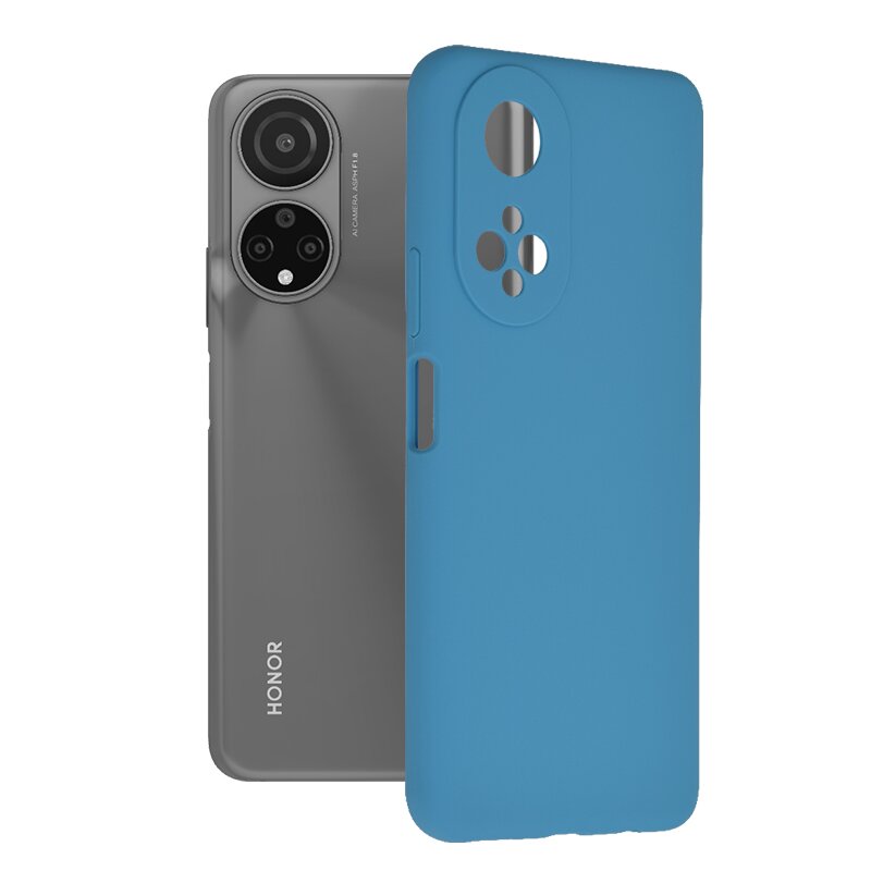 Husa Honor X7 Techsuit Soft Edge Silicone, albastru