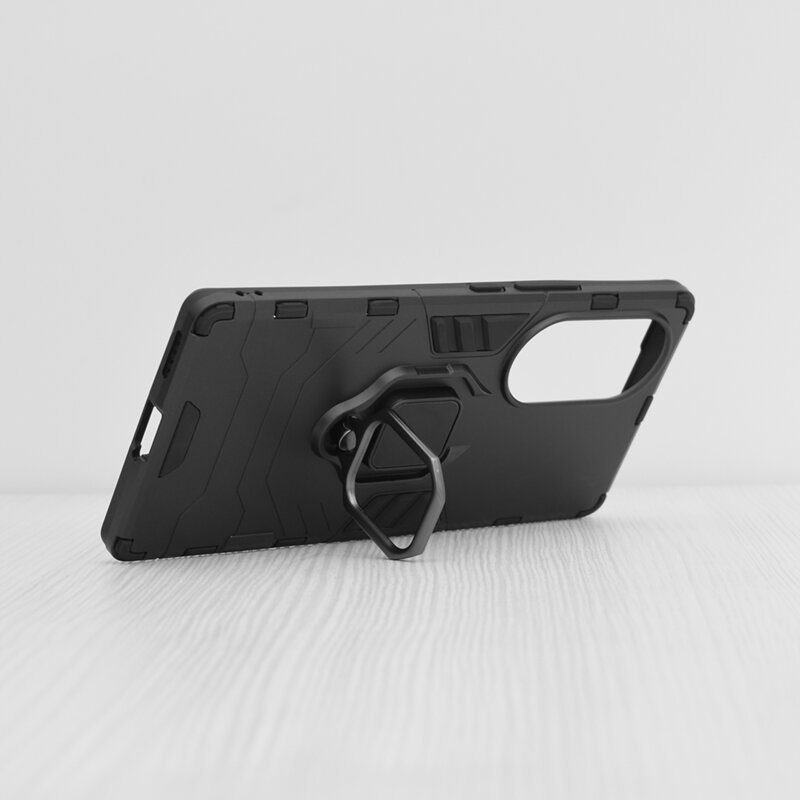 Husa Honor 70 Techsuit Silicone Shield, negru