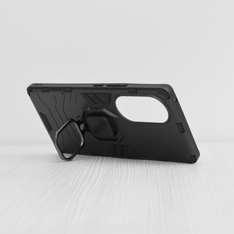 Husa Honor 70 Techsuit Silicone Shield, negru