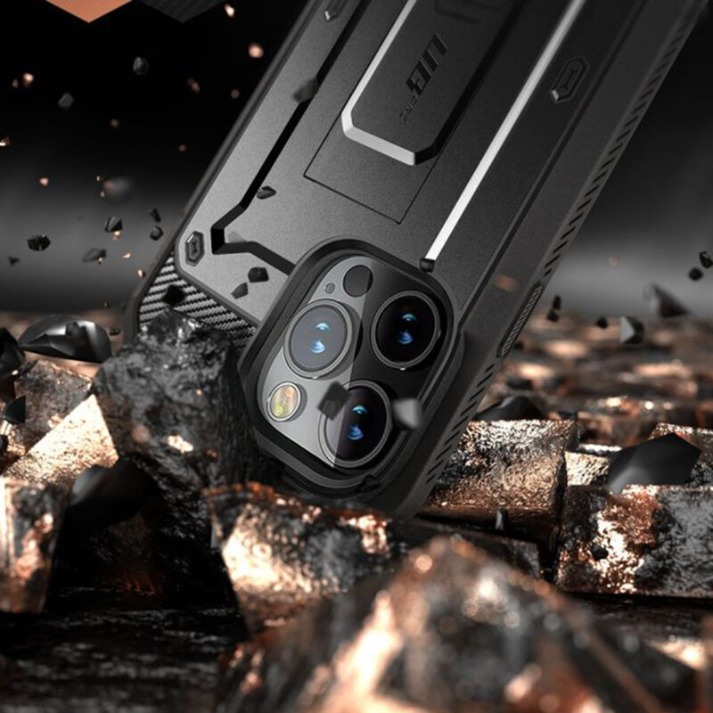 Husa iPhone 14 Pro Max Supcase Unicorn Beetle Pro, negru