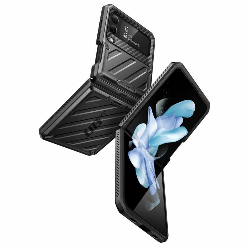 Husa Samsung Galaxy Z Flip4 Supcase Unicorn Beetle Pro, negru