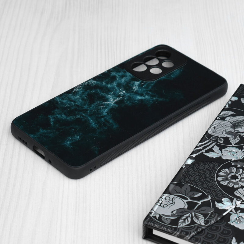 Husa Samsung Galaxy A33 5G Techsuit Glaze, Blue Nebula