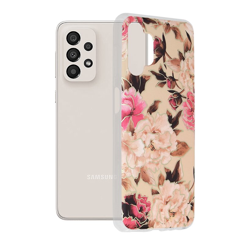 Husa Samsung Galaxy A13 4G Techsuit Marble, Mary Berry Nude