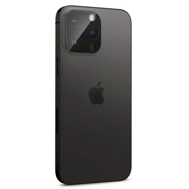 Folie camera iPhone 14 Pro Techsuit Full Glass, negru