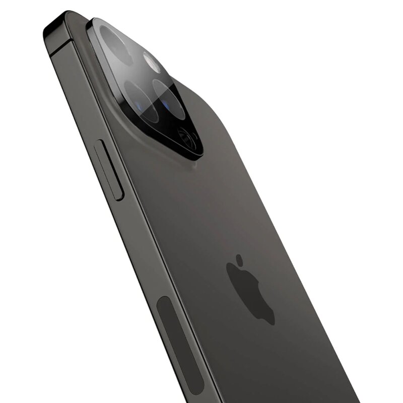 Folie camera iPhone 14 Pro Techsuit Full Glass, negru