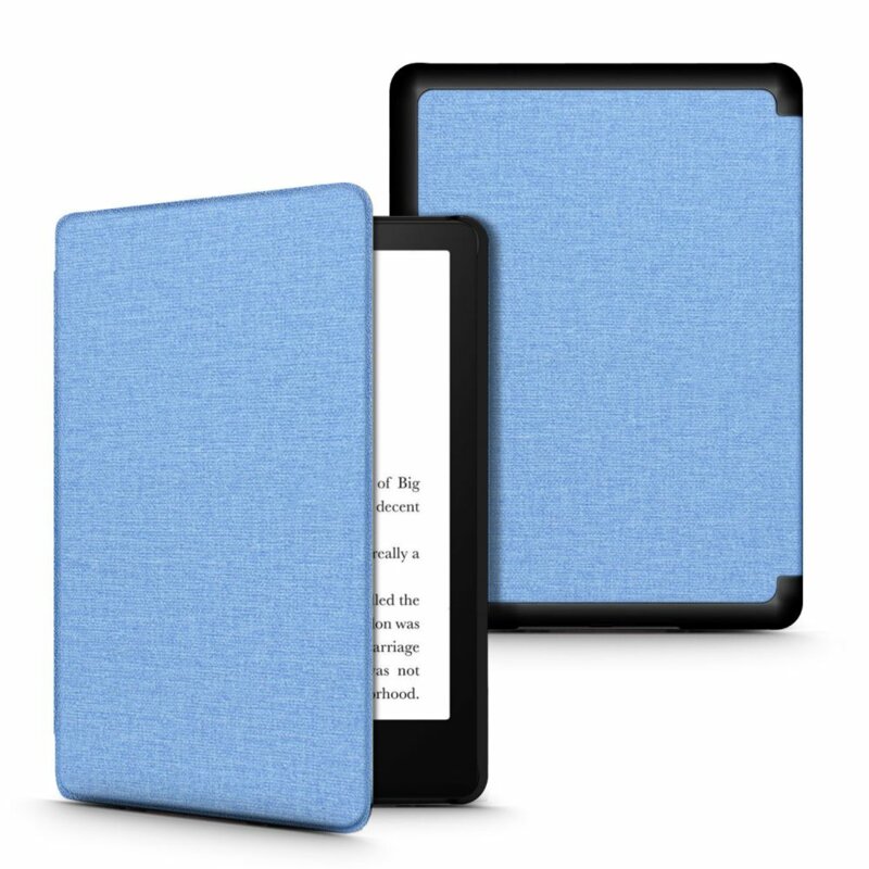 Husa Kindle Paperwhite 4 2018/2019/2020 Tech-Protect Smartcase, blue jeans