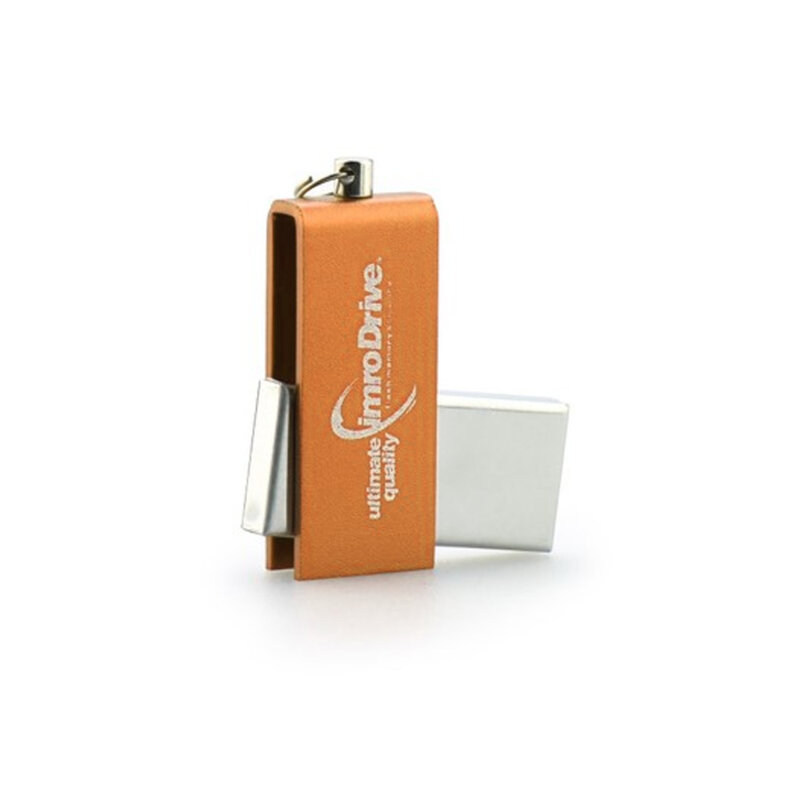 Stick de memorie USB 64GB Imro Edge, portocaliu