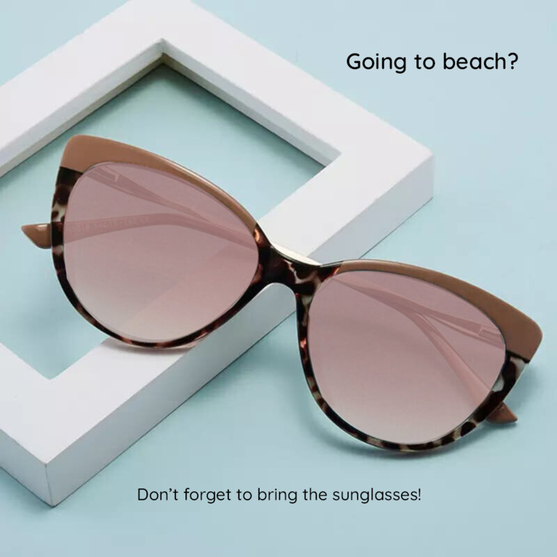 Ochelari de soare cat eye pentru dama Techsuit, F5018-SUN