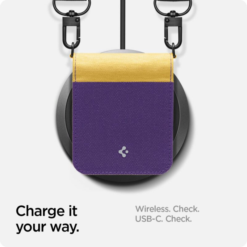 Husa Samsung Galaxy Z Flip4 Spigen Compoty Pansy