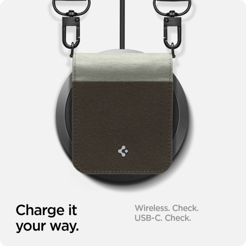 Husa Samsung Galaxy Z Flip4 Spigen Compoty Tan