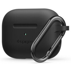 Husa Apple Airpods Pro Spigen Silicone Fit, negru
