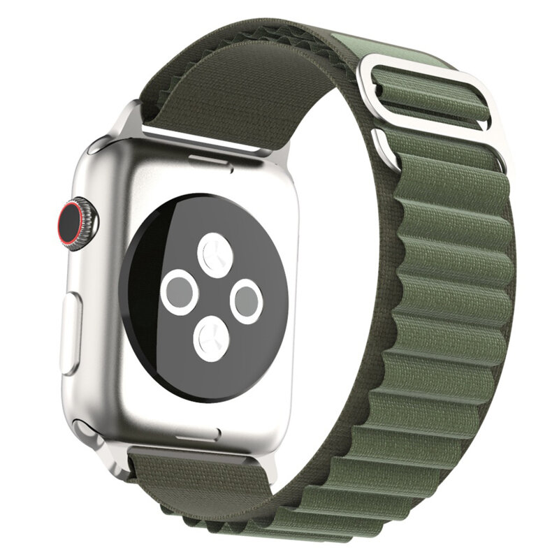 Curea Apple Watch 1 42mm Techsuit, verde, W037
